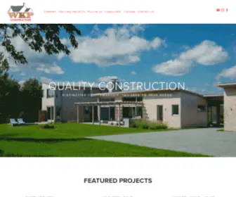 WKpconstruction.com(WKP Construction) Screenshot