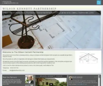 Wkpartnership.co.uk(Wilson Kennett Partnership Harrogate Architect Wilson Kennett's) Screenshot