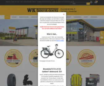 WKscootercentre.nl(Home) Screenshot