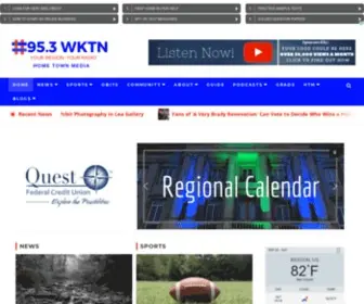 WKTN.com(Home Town Media) Screenshot