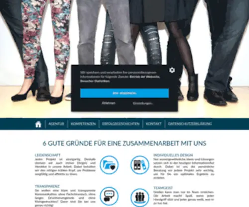 WL-Agentur.de(W&L multimedia solutions GmbH) Screenshot