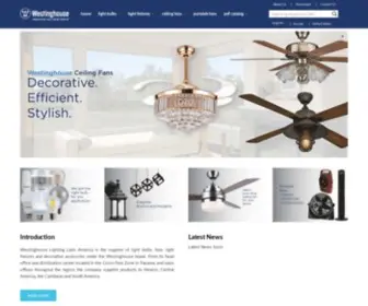 WL-LA.com(Westinghouse Lighting Latin America) Screenshot