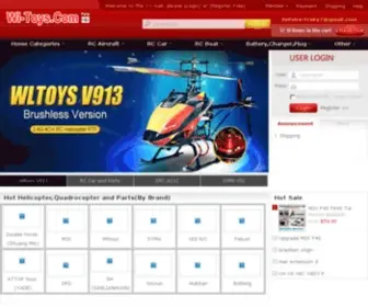 WL-Toys.com(Wltoys RC Car Drone Quadcopter Parts Helicopter Plane Boat) Screenshot