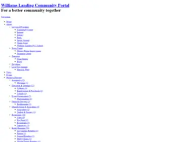 WL3027.com(Williams Landing Community Portal) Screenshot