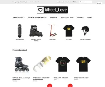 WL33.com(Wheel Love Skateshop) Screenshot