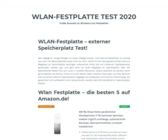 Wlan-Festplatte.com(▷ Wlan Festplatte Test 2023) Screenshot