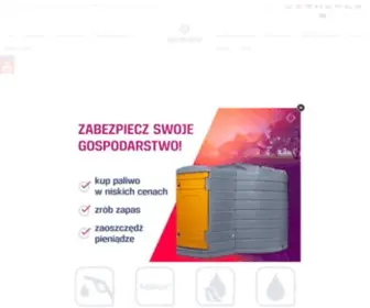 Wlasnabazapaliw.pl(Zbiorniki z Torunia) Screenshot