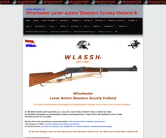 Wlassh.nl(Winchester Lever Action Shooters Society Holland) Screenshot