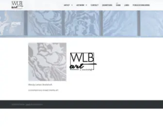 Wlbart.com(WLB ART) Screenshot