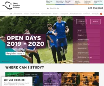 WLC.ac.uk(West London College) Screenshot