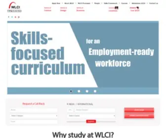 Wlci.in(PG Courses in Management) Screenshot