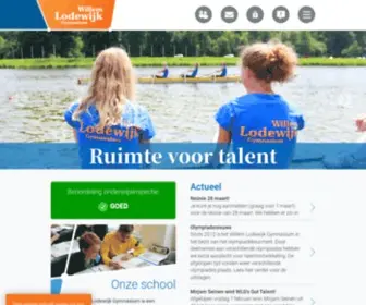 WLG.nl(Willem Lodewijk Gymnasium) Screenshot