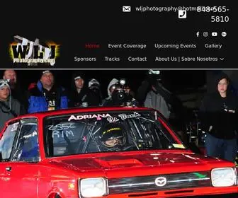 WLJphotography.com(Drag Racing Photography) Screenshot