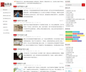 WLLXYDQ.com(网络流行语大全) Screenshot