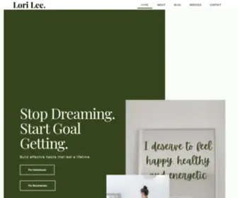 Wlmindset.com(Stop stressing. Start goal getting) Screenshot