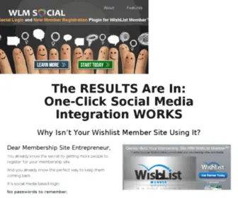 WLmsocial.com(WLM Social) Screenshot