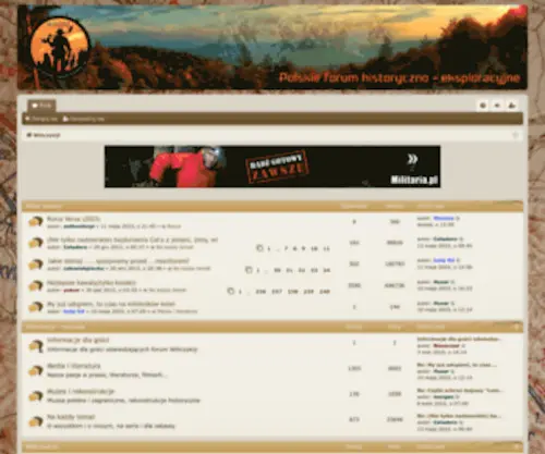 Wloczykij-Forumposzukiwaczy.com(Włóczykij) Screenshot