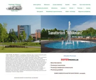 Wlokniarz.pl(Sanatorium Włókniarz) Screenshot