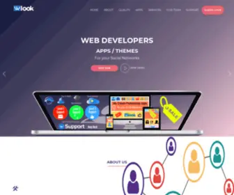 Wlook.com(PhpFox Developers) Screenshot