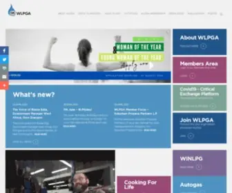 WLpga.org(The WLPGA) Screenshot