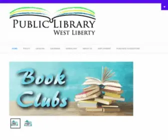 WLPL.org(West Liberty Public Library) Screenshot