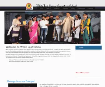 WLPsbawana.com(White Leaf Public School Delhi Bawana) Screenshot