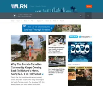 WLRN.org(WLRN) Screenshot