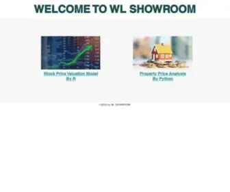 WLshowroom.com(WL Project Showroom) Screenshot