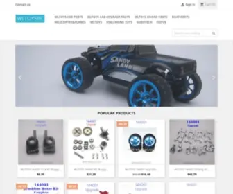 Wltoysrc.com(WLTOYS RC CARS and WLToys RC Drone Parts List Wholesale) Screenshot