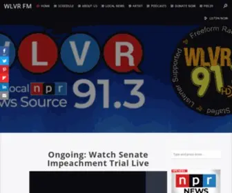 WLVR.org(We are WLVR) Screenshot