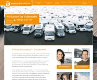 WM-AW.de(Wir kaufen jedes Wohnmobil bundesweit) Screenshot