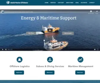 WM-Offshore.com(Crew Transfer Vessels (CTV)) Screenshot