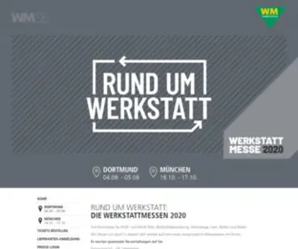 WM-Werkstattmessen.de(Die Werkstattmessen 2021) Screenshot