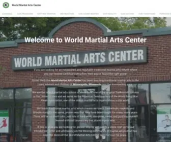 Wmacenter.com(World Martial Arts Center) Screenshot