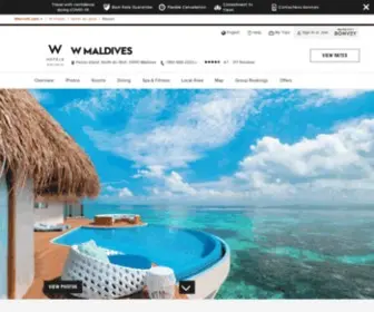 Wmaldives.com(Maldives Resort with Private Pool) Screenshot