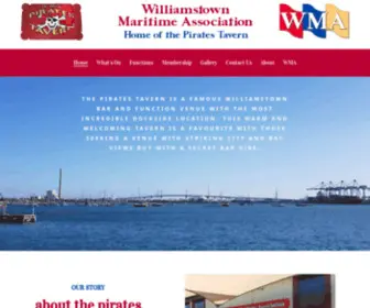 Wma.org.au(Williamstown Maritime Association) Screenshot