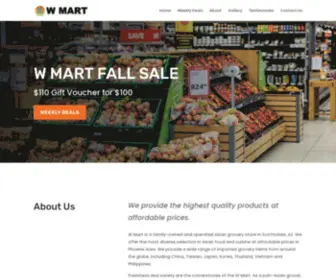 Wmartaz.com(W Mart) Screenshot