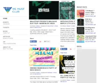 WMC247.com(We Must Club 24/7) Screenshot