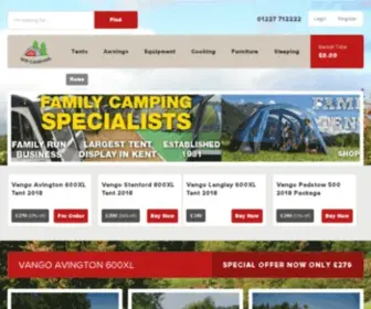 Wmcamping.co.uk(Tents, Awnings &amp; Camping Accessories) Screenshot