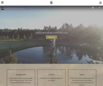 WMCcpinetop.com(White Mountain Country Club) Screenshot