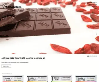 WMchocolate.com(Dark chocolate) Screenshot