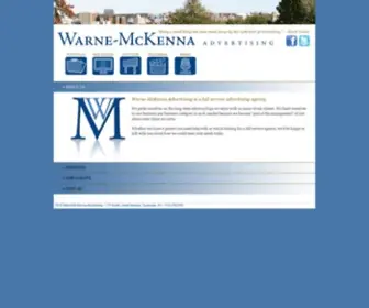 WMCK.com(Warne McKenna Advertising) Screenshot