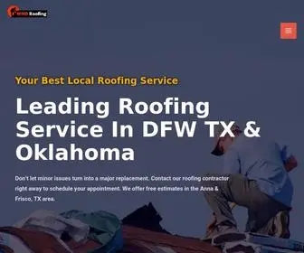 WMdroofing.com(Leading Roofing Service In Anna & Frisco) Screenshot