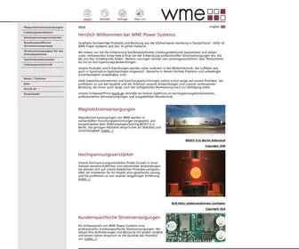 Wme.de(WME Power Sytems) Screenshot