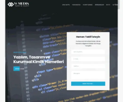 Wmedia.com.tr(W Media Pos Prod) Screenshot