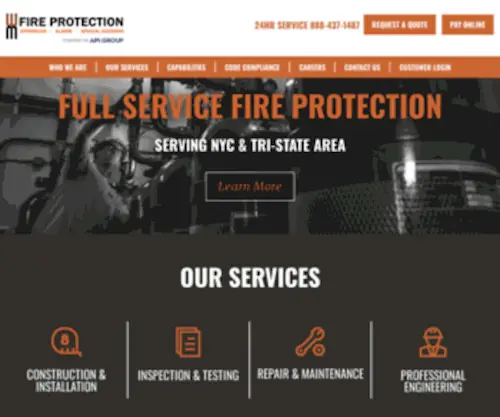 Wmfireprotection.com(Wmfireprotection) Screenshot