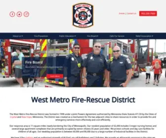 WMFRD.org(The West Metro Fire) Screenshot