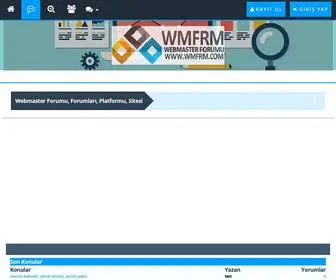 WMFRM.com(Webmaster Forumu) Screenshot