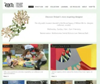 Wmgallery.org.uk(William Morris Gallery) Screenshot