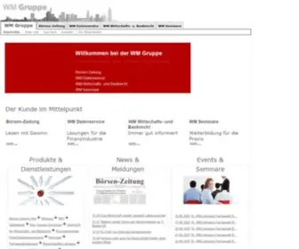 WMgruppe.de(WM Gruppe) Screenshot